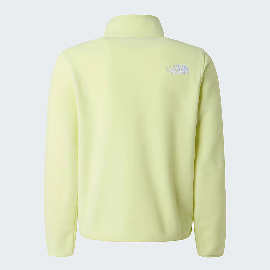 Teens Glacier 1/4 Zip Fleece (Lemon Mist)