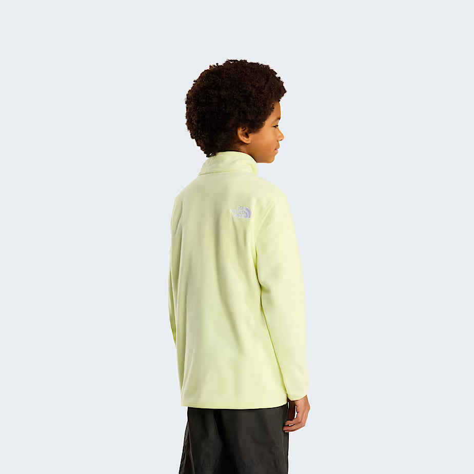 Teens Glacier 1/4 Zip Fleece (Lemon Mist)