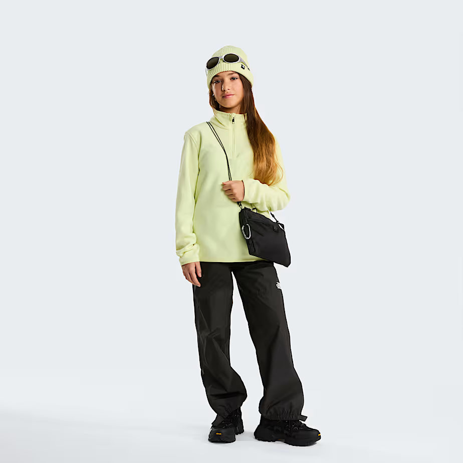 Teens Glacier 1/4 Zip Fleece (Lemon Mist)