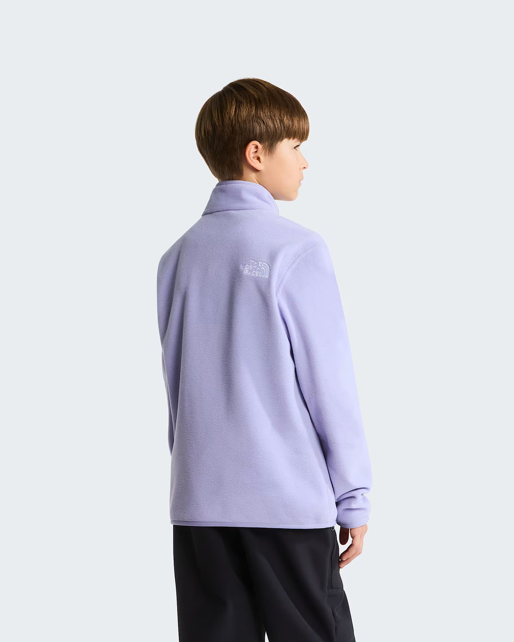 Teens Glacier 1/4 Zip Fleece (Pale Plum)