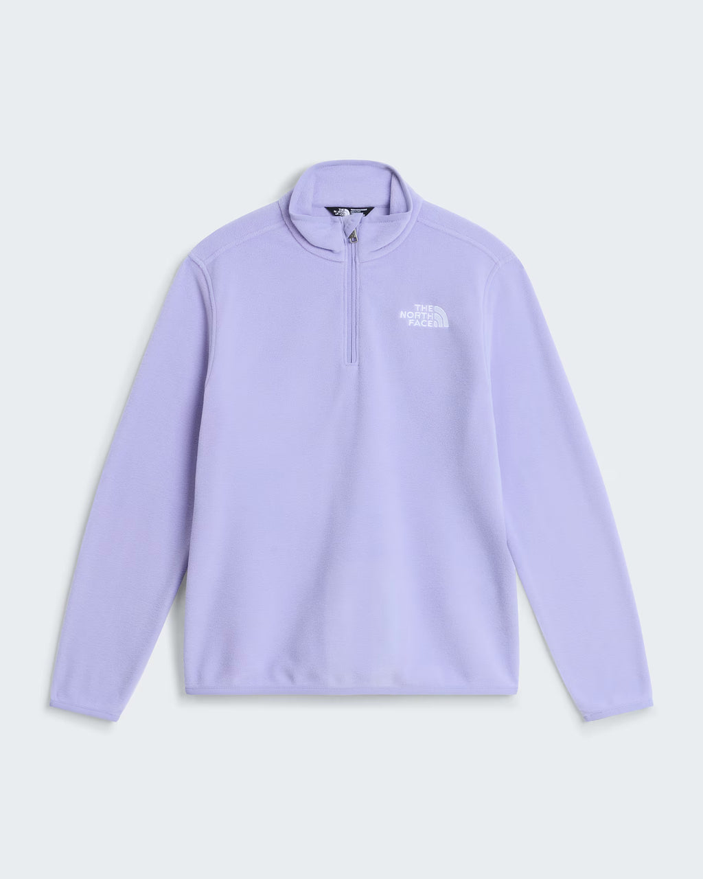 Teens Glacier 1/4 Zip Fleece (Pale Plum)