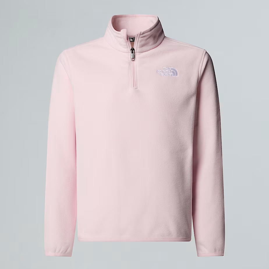 Teens Glacier 1/4 Zip Fleece (Pale Blossom)