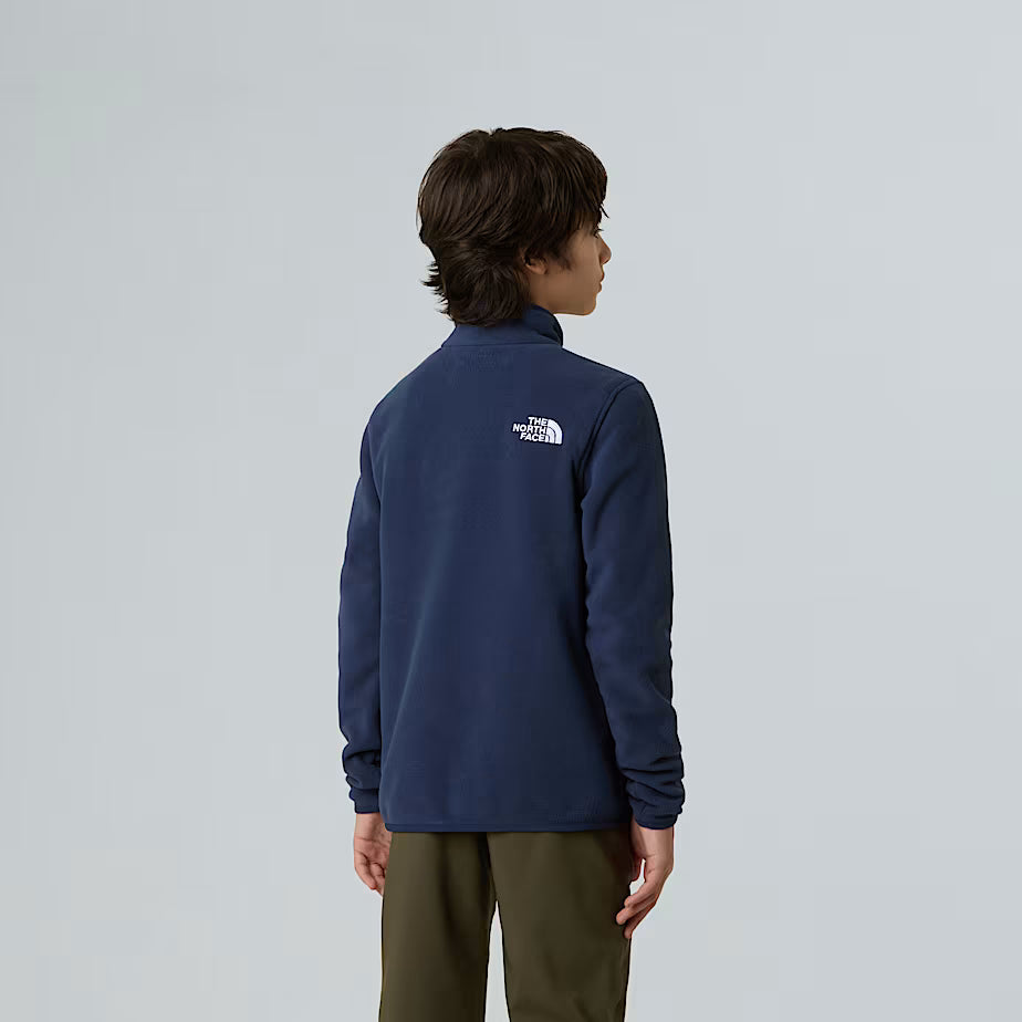 Teens Glacier 1/4 Zip Fleece (Summit Navy)