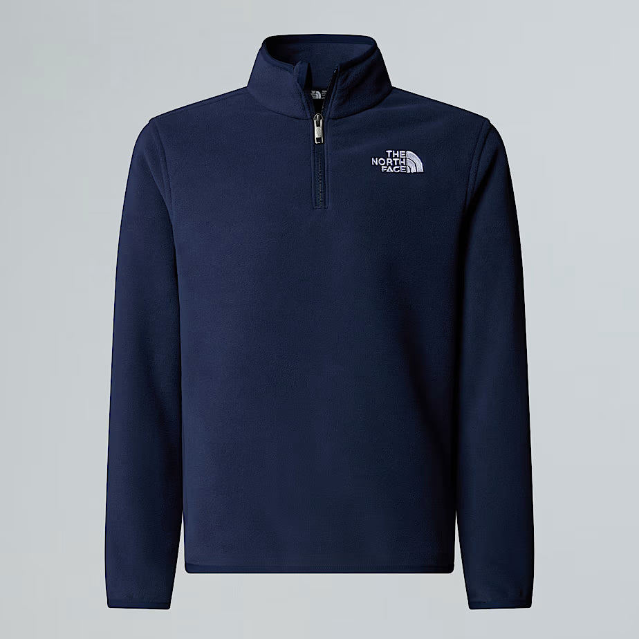 Teens Glacier 1/4 Zip Fleece (Summit Navy)