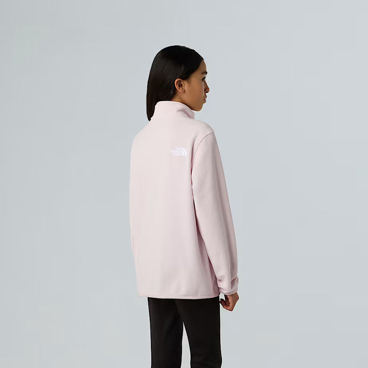 Teens Glacier 1/4 Zip Fleece (Pale Blossom)