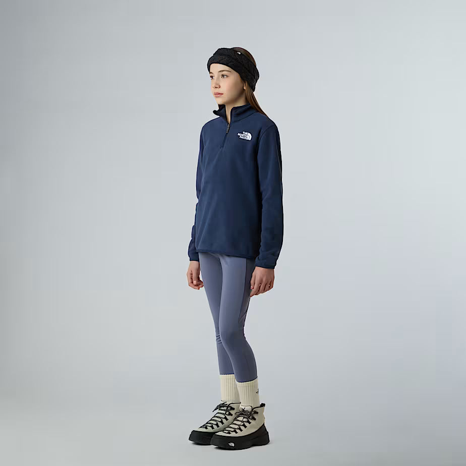 Teens Glacier 1/4 Zip Fleece (Summit Navy)
