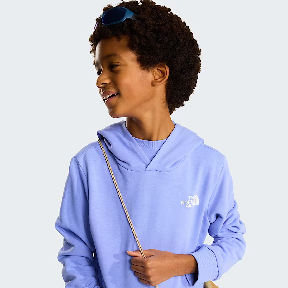 Teens Simple Dome Light Hoodie (Periwinkle Glow)