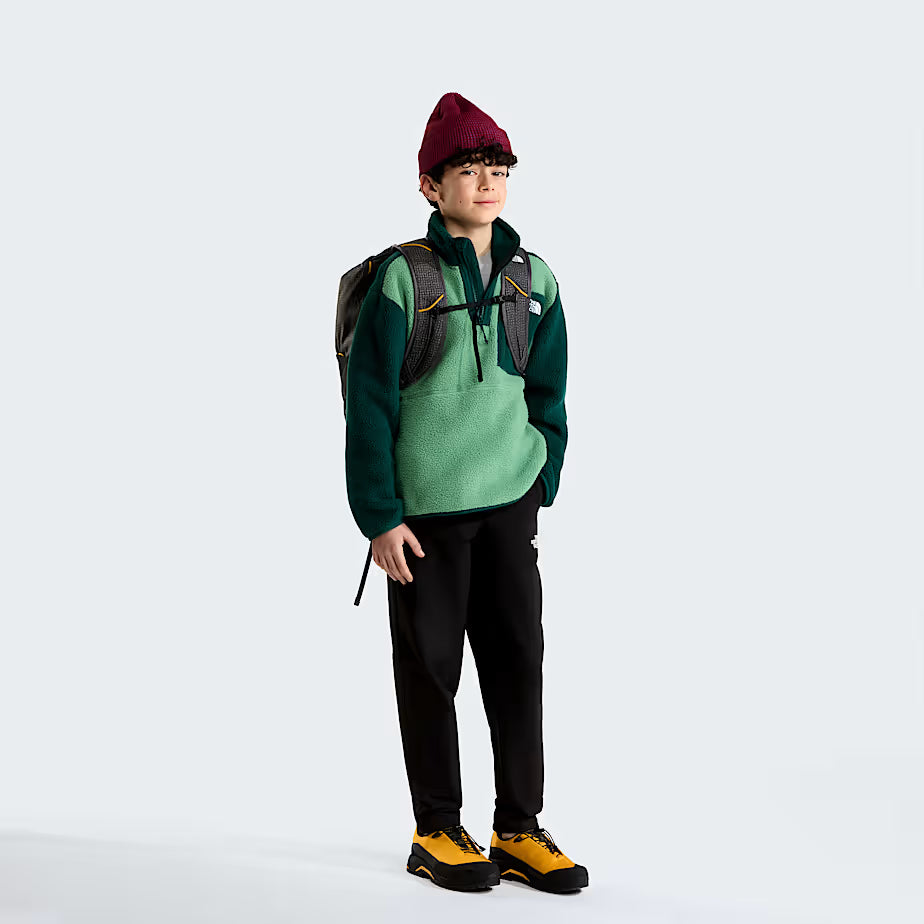 Teens Yumiori 1/4 Zip Fleece (Dimmed Algae/Hunter Green)