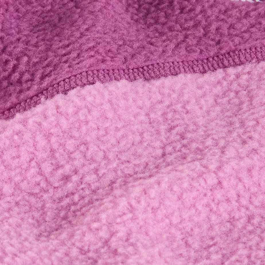 Teens Yumiori 1/4 Zip Fleece (Hushed Lavender/Chroma Purple)