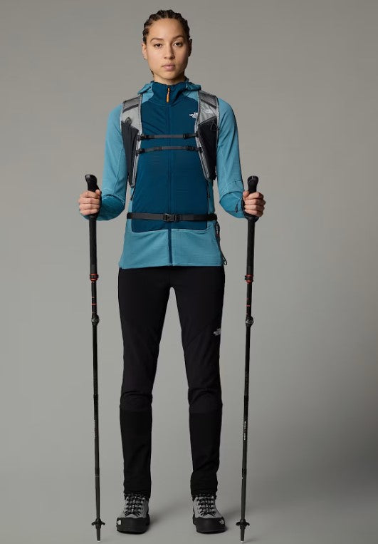 Womens Bolt Polartec Full Zip (Algae Blue/Midnight Petrol)