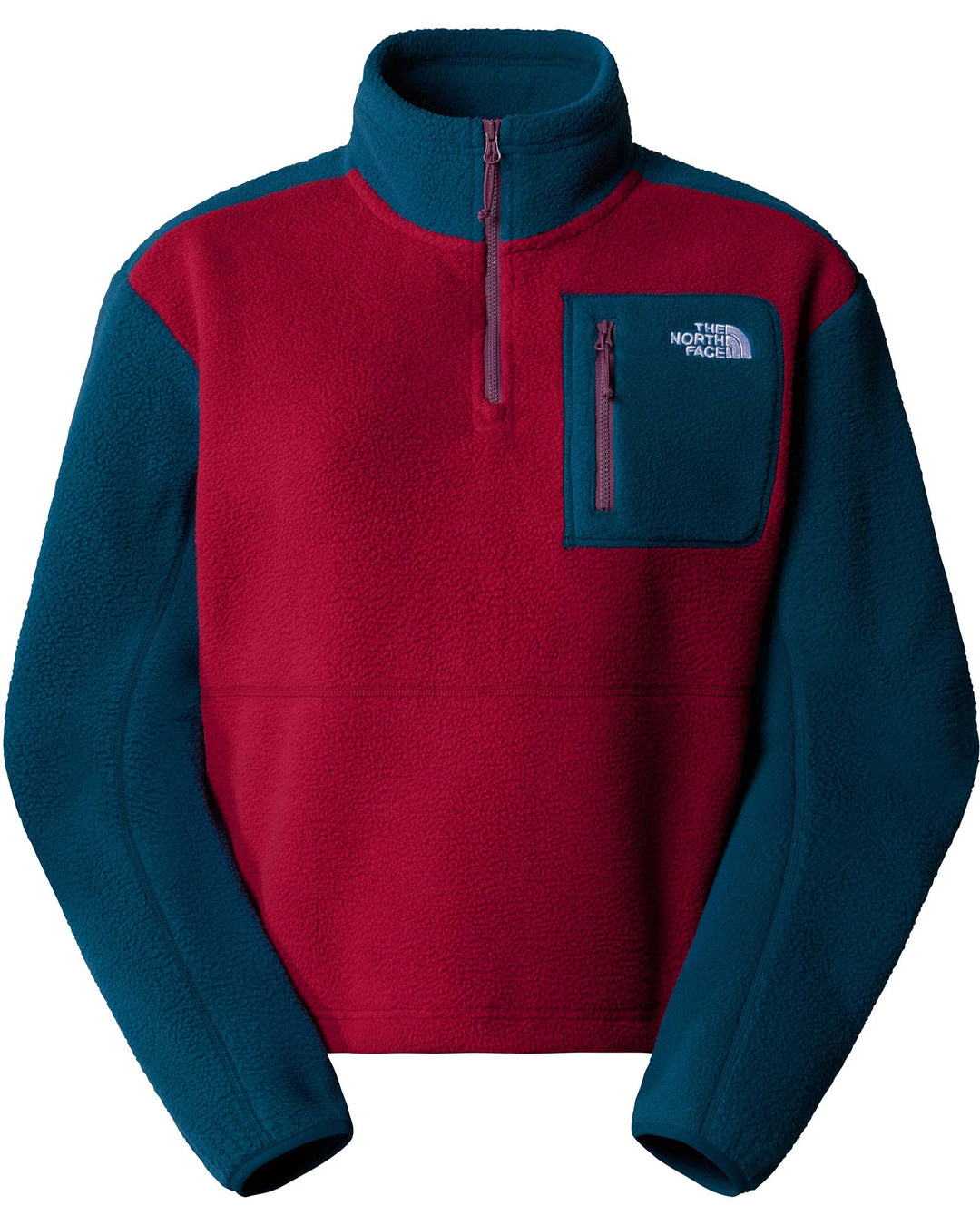 Womens 1/4 Zip Yumiori Fleece (Beetrot/Midnight Petrol)