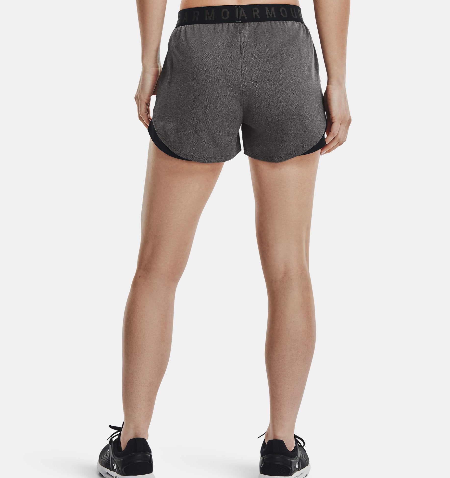 Womens Play Up Short 3.0 (Grey)