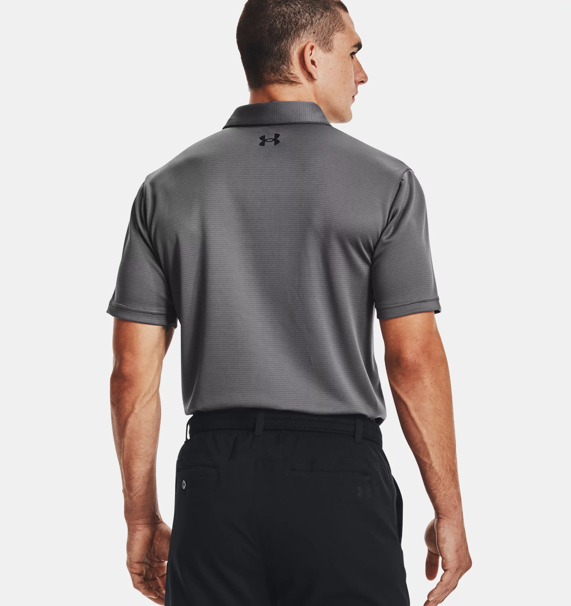 Mens Tech Polo (Grey)