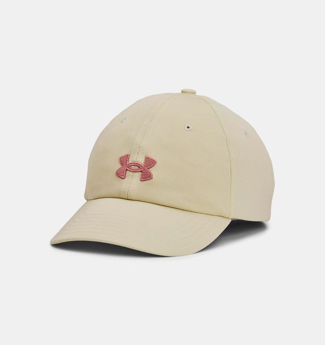 Womens UA Blitzing Adjustable Cap (LightGrey/Pink)