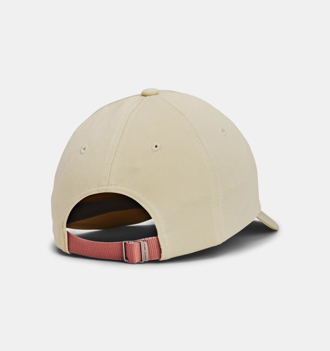 Womens UA Blitzing Adjustable Cap (LightGrey/Pink)