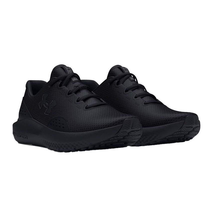 Mens UA Charged Surge 4  Trainer (Black)