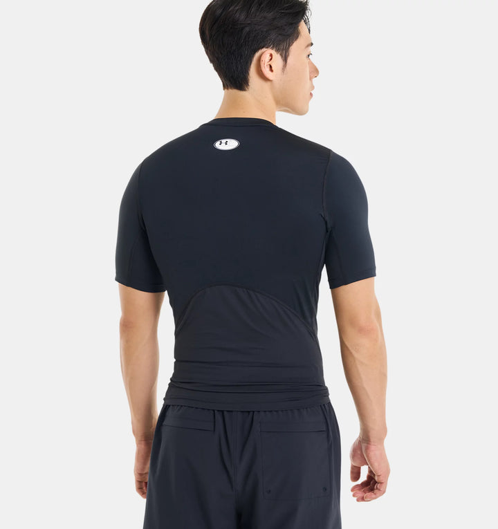 Mens HeatGear Short Sleeve (Black)