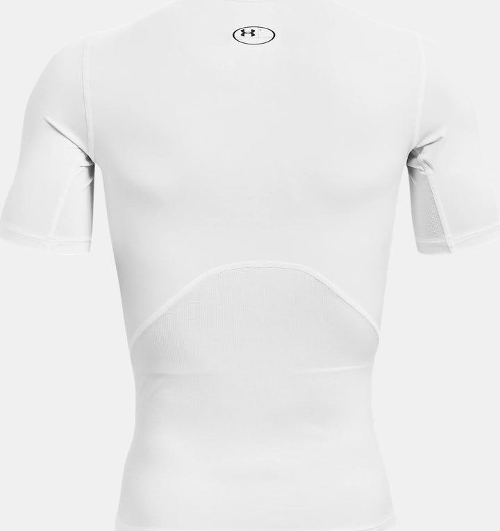 Mens HeatGear Short Sleeve (White)