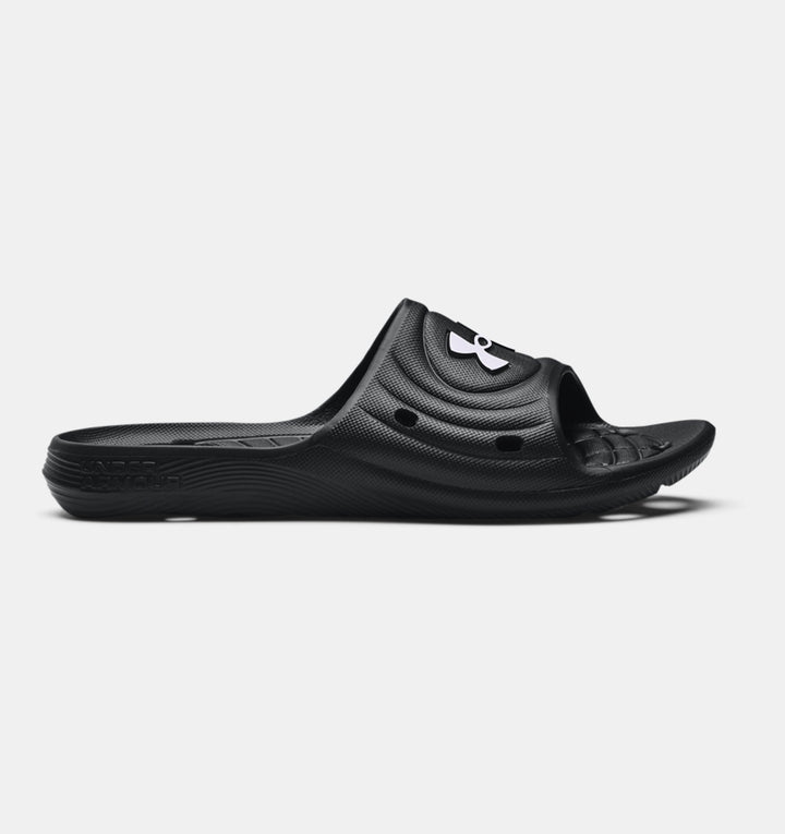 Mens UA Locker IV Slides (Black)