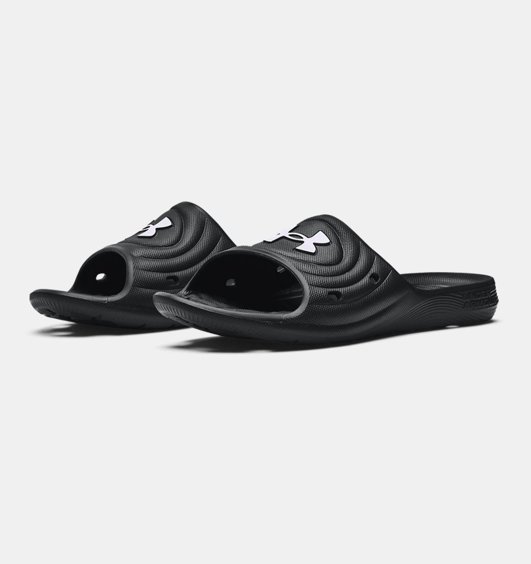 Mens UA Locker IV Slides (Black)