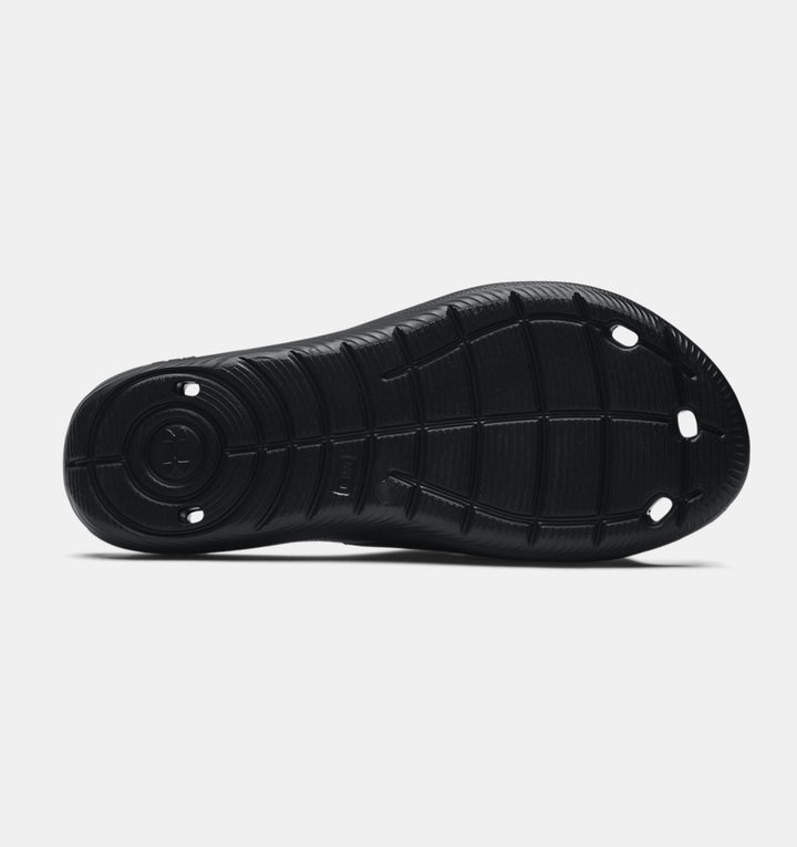 Mens UA Locker IV Slides (Black)