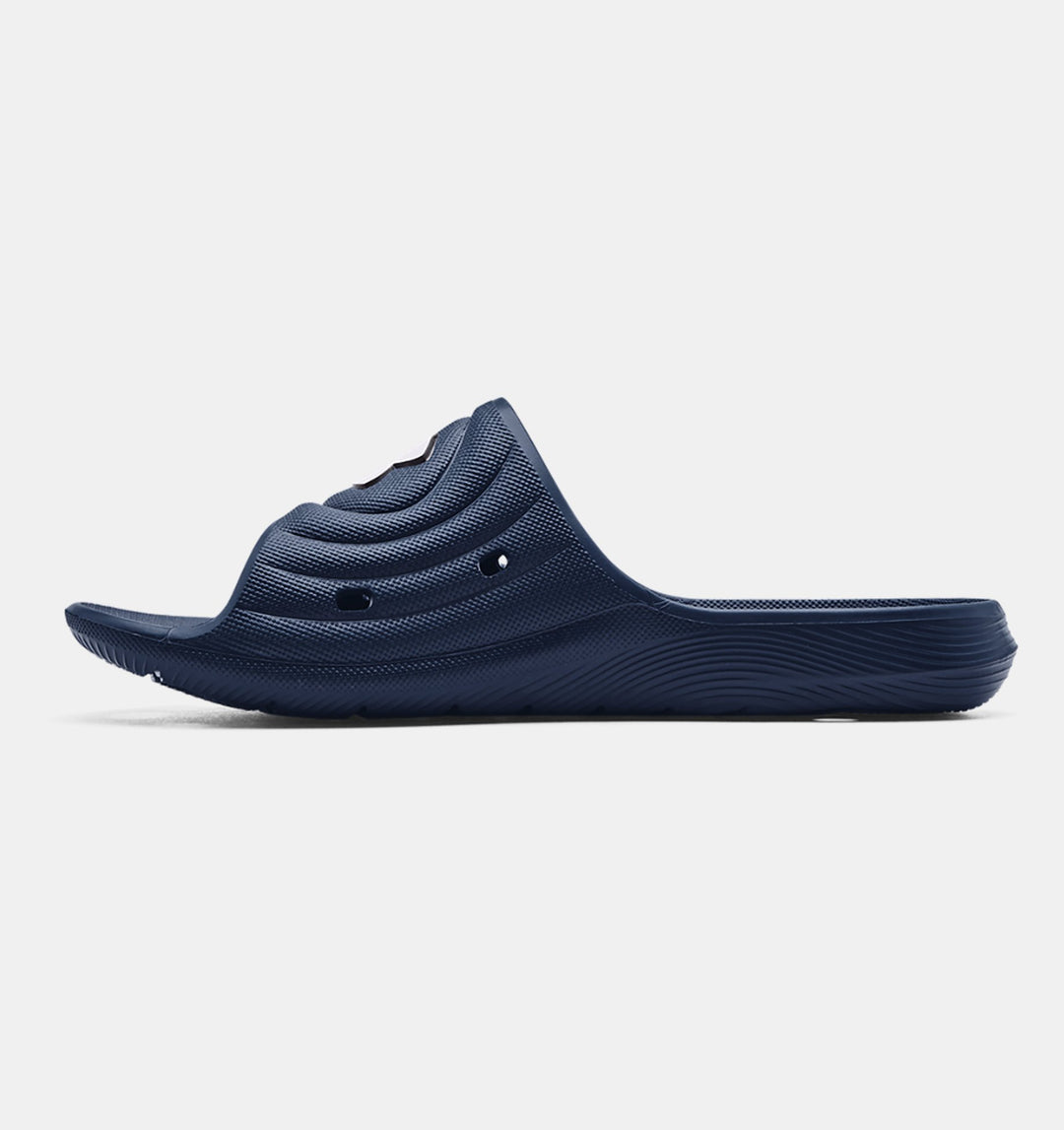 Mens UA Locker IV Slides (Navy)