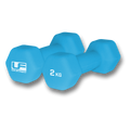 Hex Dumbells Neoprene Covered (Sky)