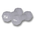 Neoprene Covered Hex Dumbbells (Grey)