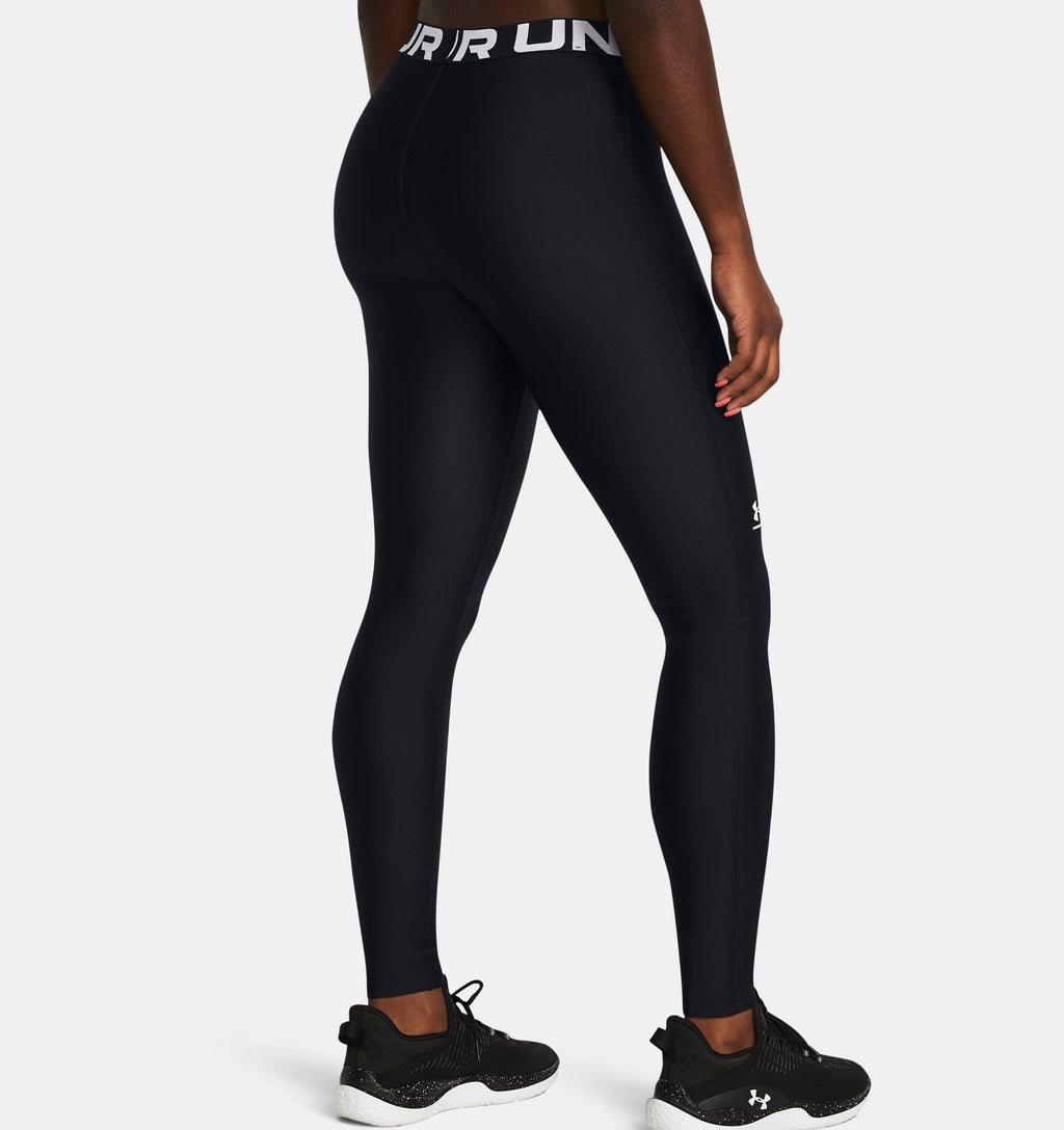 Womens HeatGear Authentic Leggings (Black)