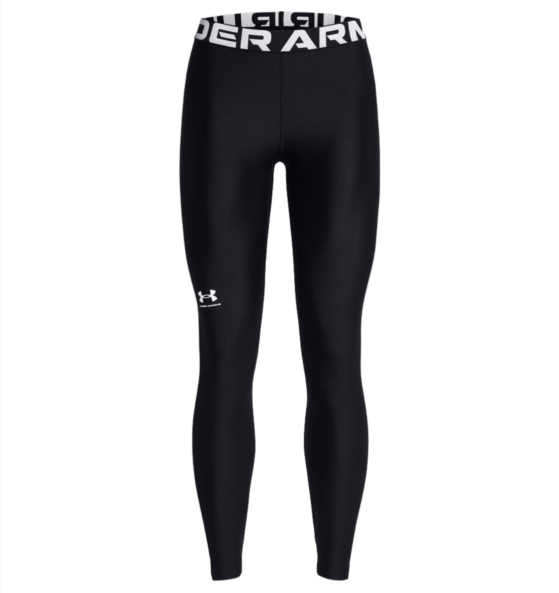 Womens HeatGear Authentic Leggings (Black)