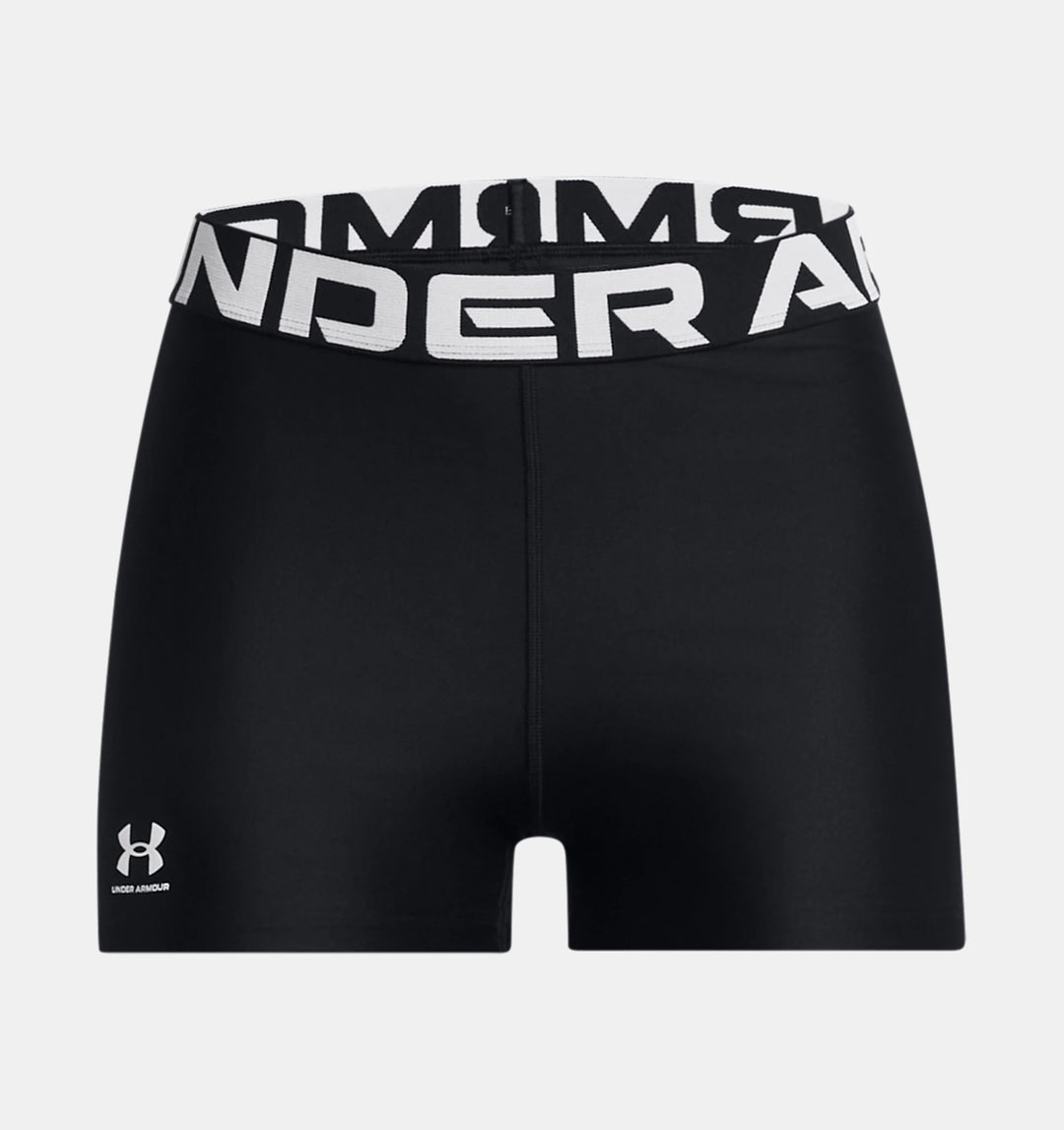 Womens HeatGear Authentics Short (Black)