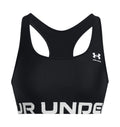 Womens HeatGear Authentic Sports Bra (Black)