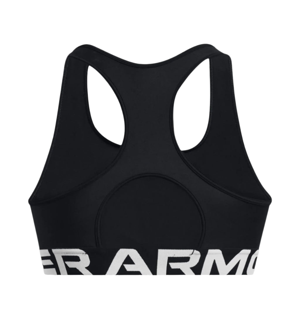 Womens HeatGear Authentic Sports Bra (Black)