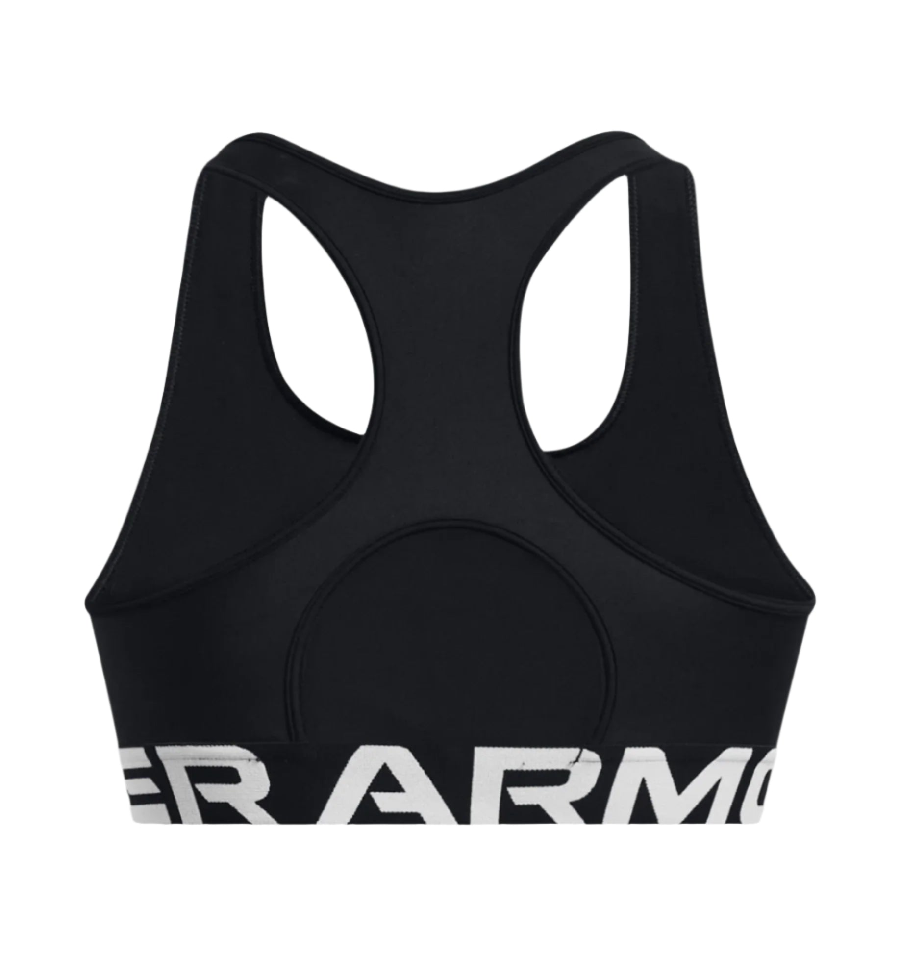 Womens HeatGear Authentic Sports Bra (Black)