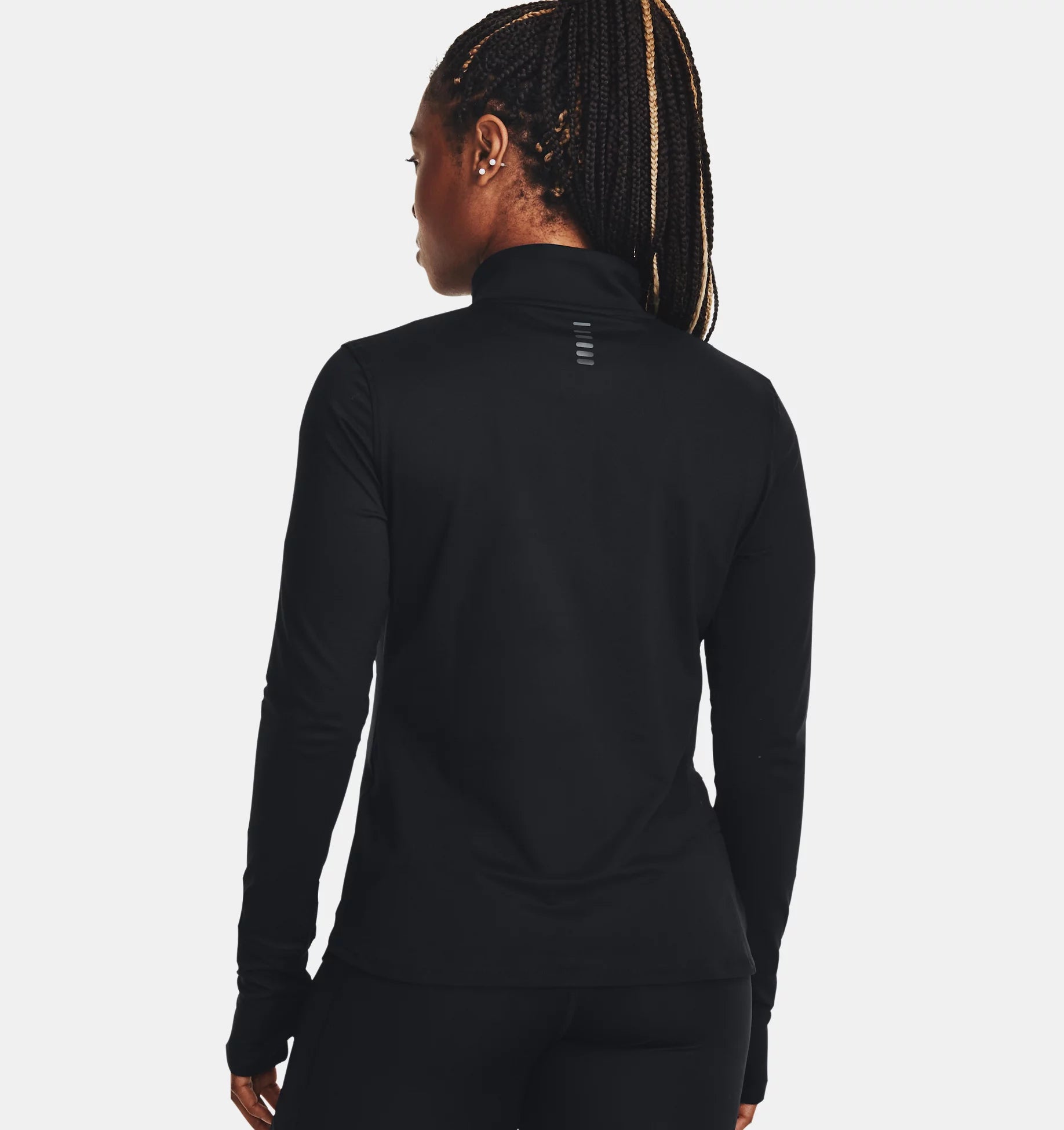 Womens Qualifier Pro Half Zip (Black)