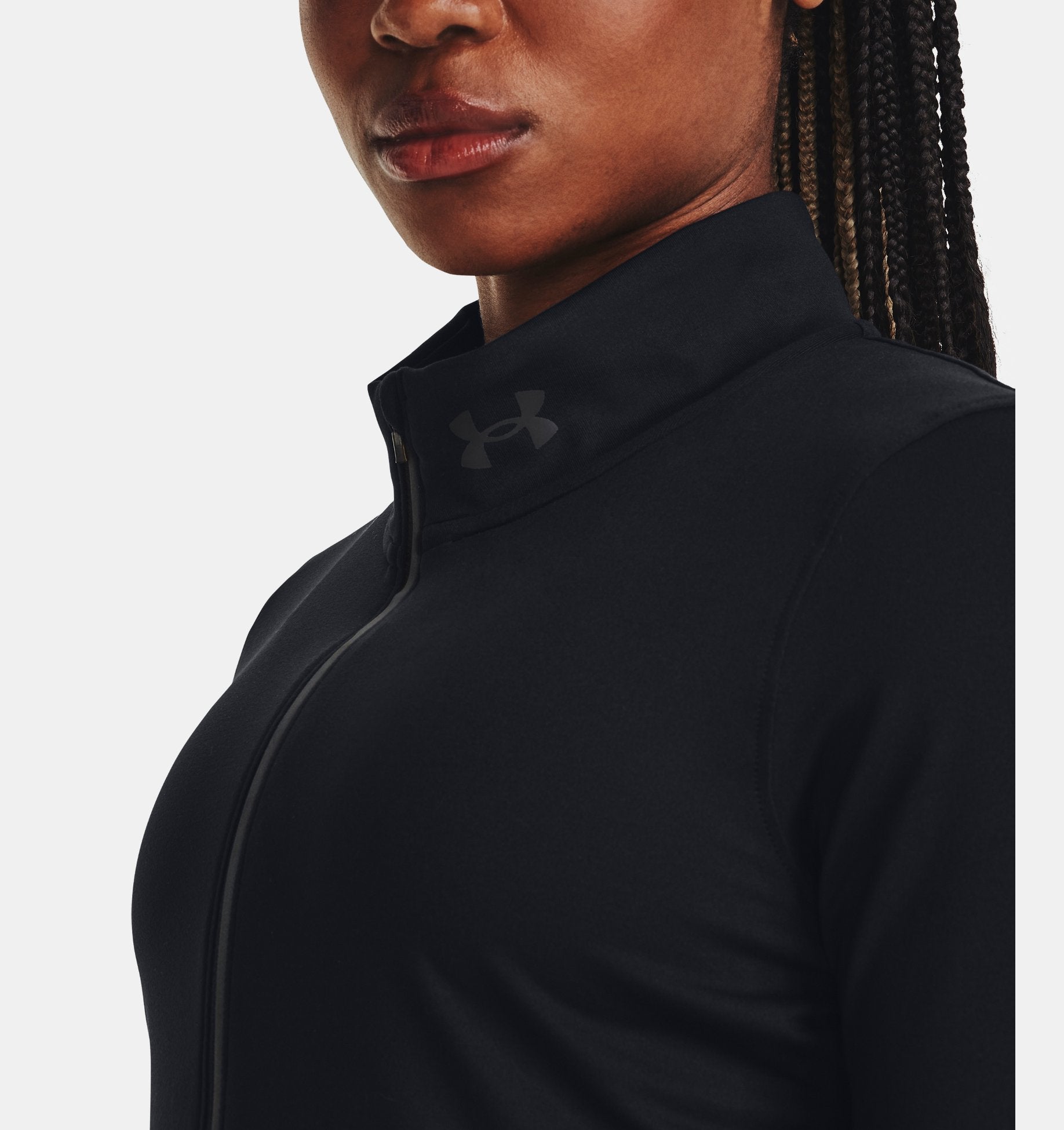 Womens Qualifier Pro Half Zip (Black)