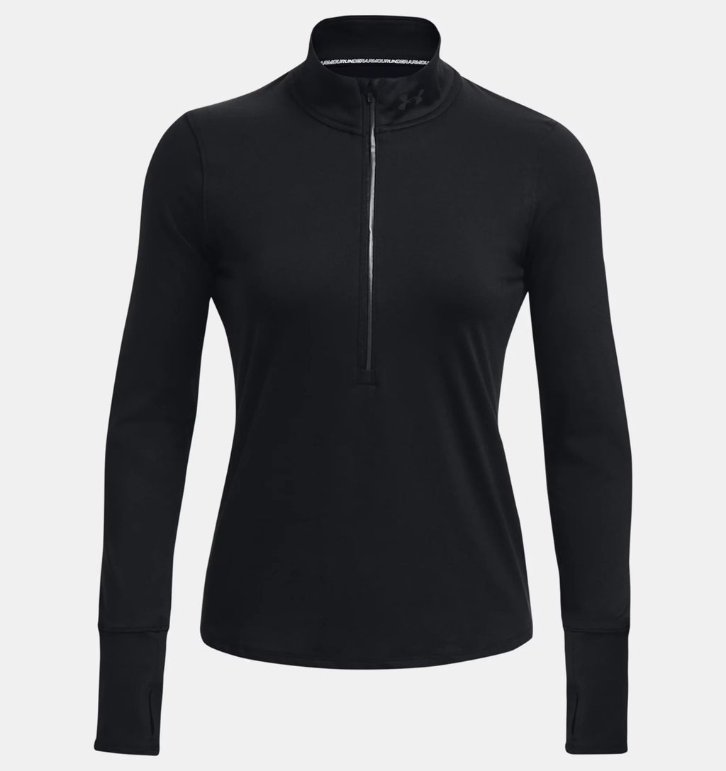 Womens Qualifier Pro Half Zip (Black)