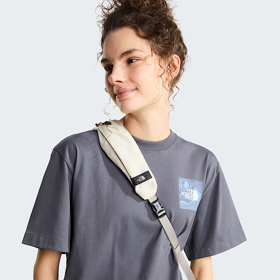 Unisex Mountain Escape Relaxed Graphic T-Shirt (Anthracite Grey)
