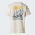 Unisex Mountain Escape Graphic T-Shirt (White Dune)