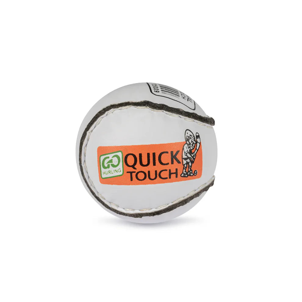 Quick Touch Sliotar (White/Black)