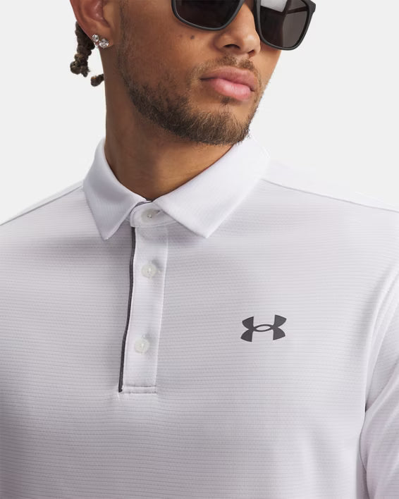 Mens Tech Polo (White)