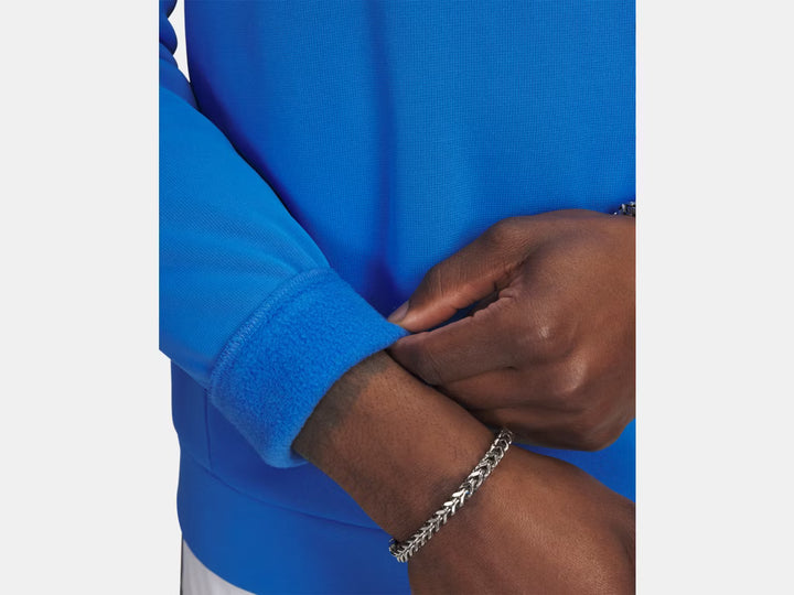 Armour Fleece 1/4 Zip (Blue Atlantis/White)
