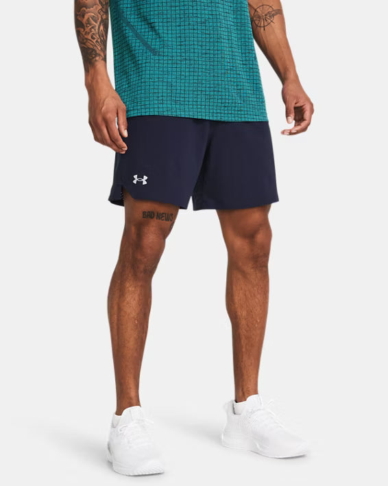Mens Vanish Woven 6" Shorts (Midnight Navy/Mod Gray)
