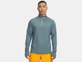 Mens UA Qualifier 1/2 Zip (Jasper Blue)