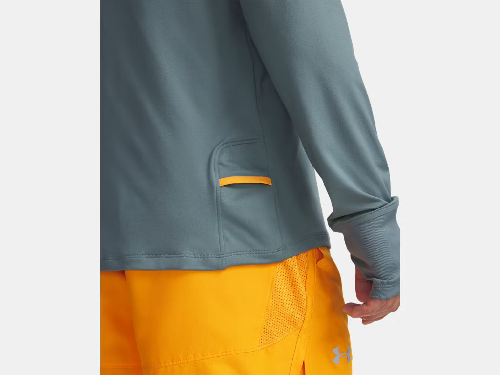Mens UA Qualifier 1/2 Zip (Jasper Blue)