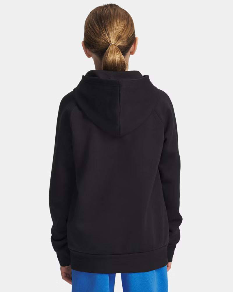Boys Rival Fleece Hoodie (Black/White)