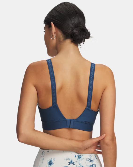 Womens Infinity 2.0 Mid Sports Bra (Wham Blue)