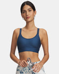 Womens Infinity 2.0 Mid Sports Bra (Wham Blue)