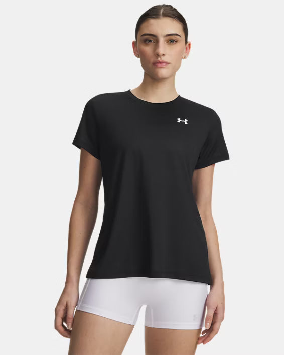 Womens Tech Short Sleeve (Black/White)