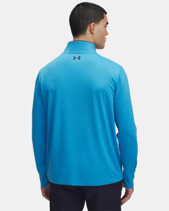 Mens Match Play ¼ Zip (Ether Blue/Midnight Navy)